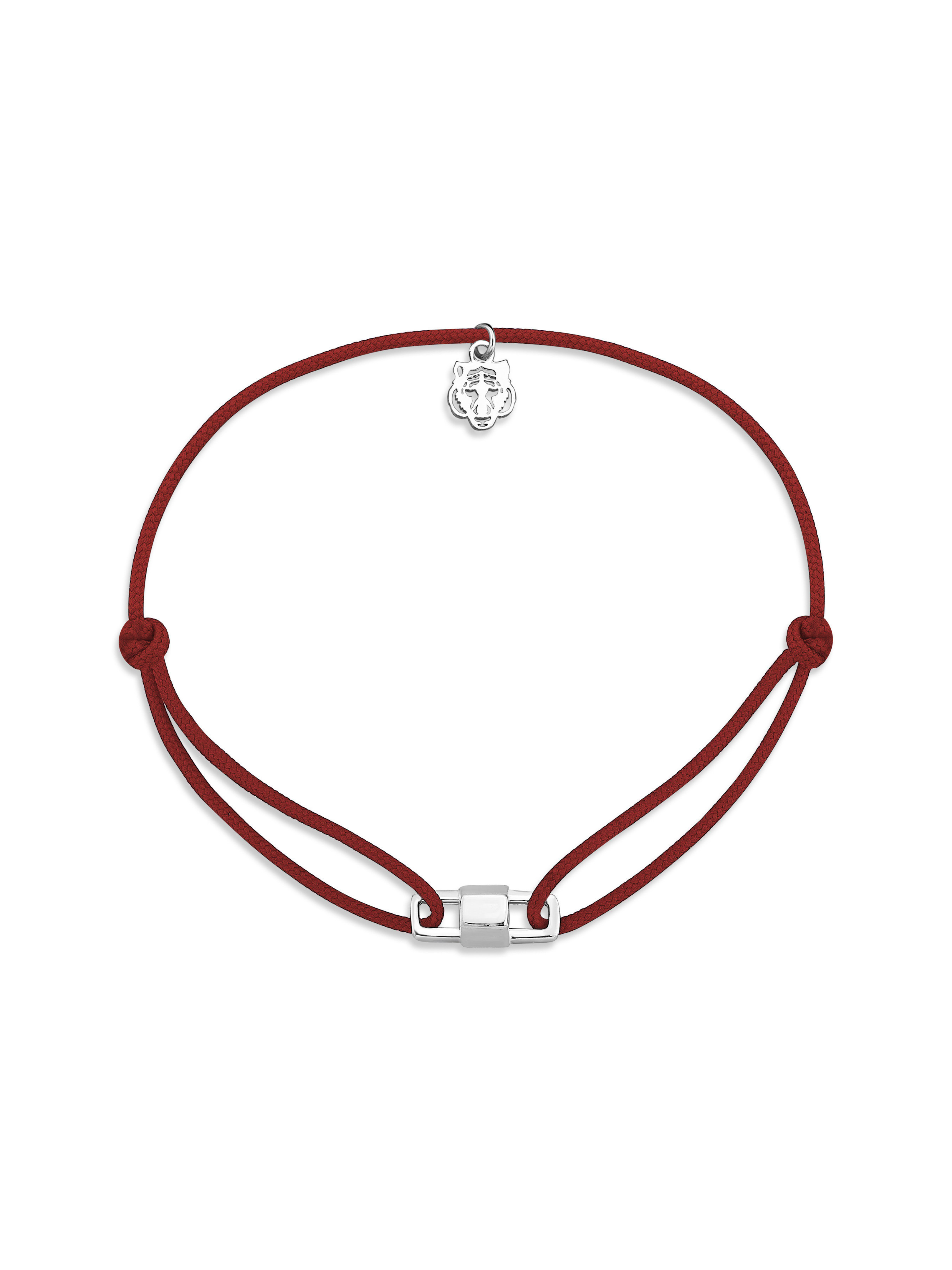 Capsule Bordo İp Bileklik