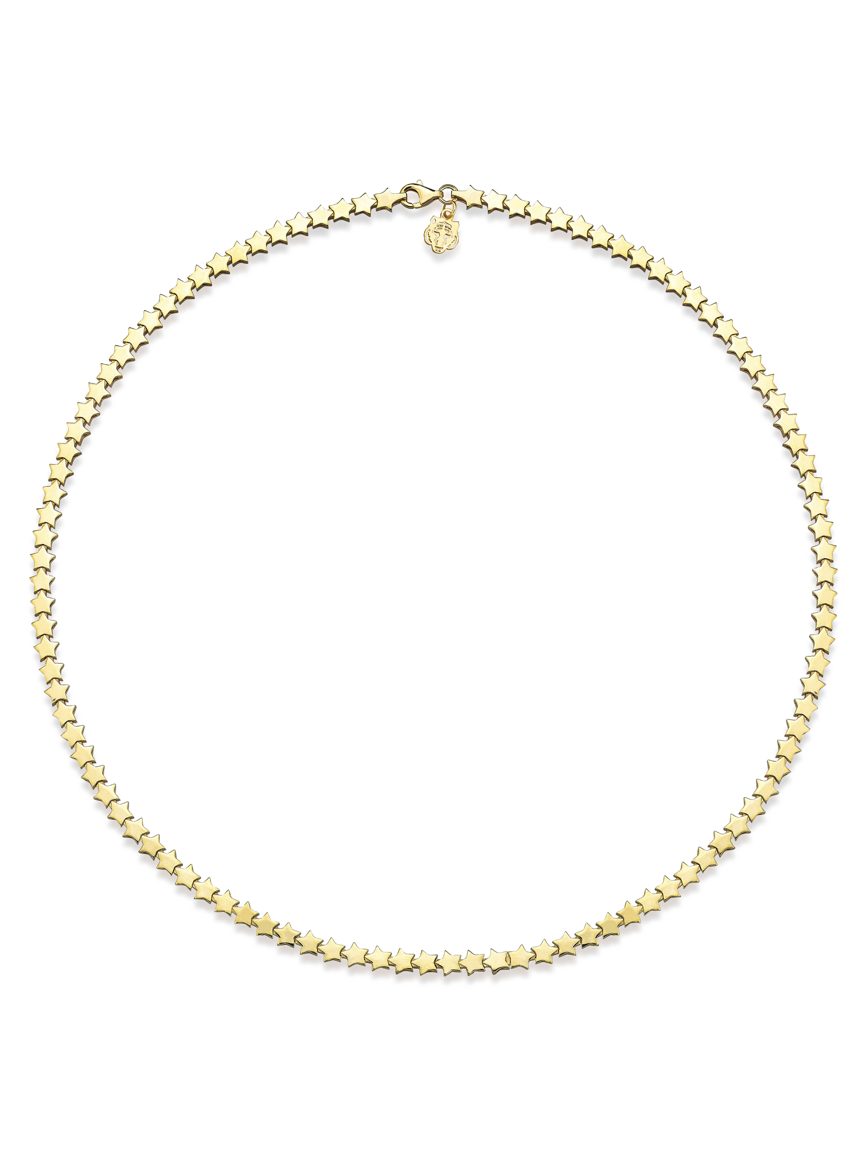 Altın Kaplan Charm Starly Kolye