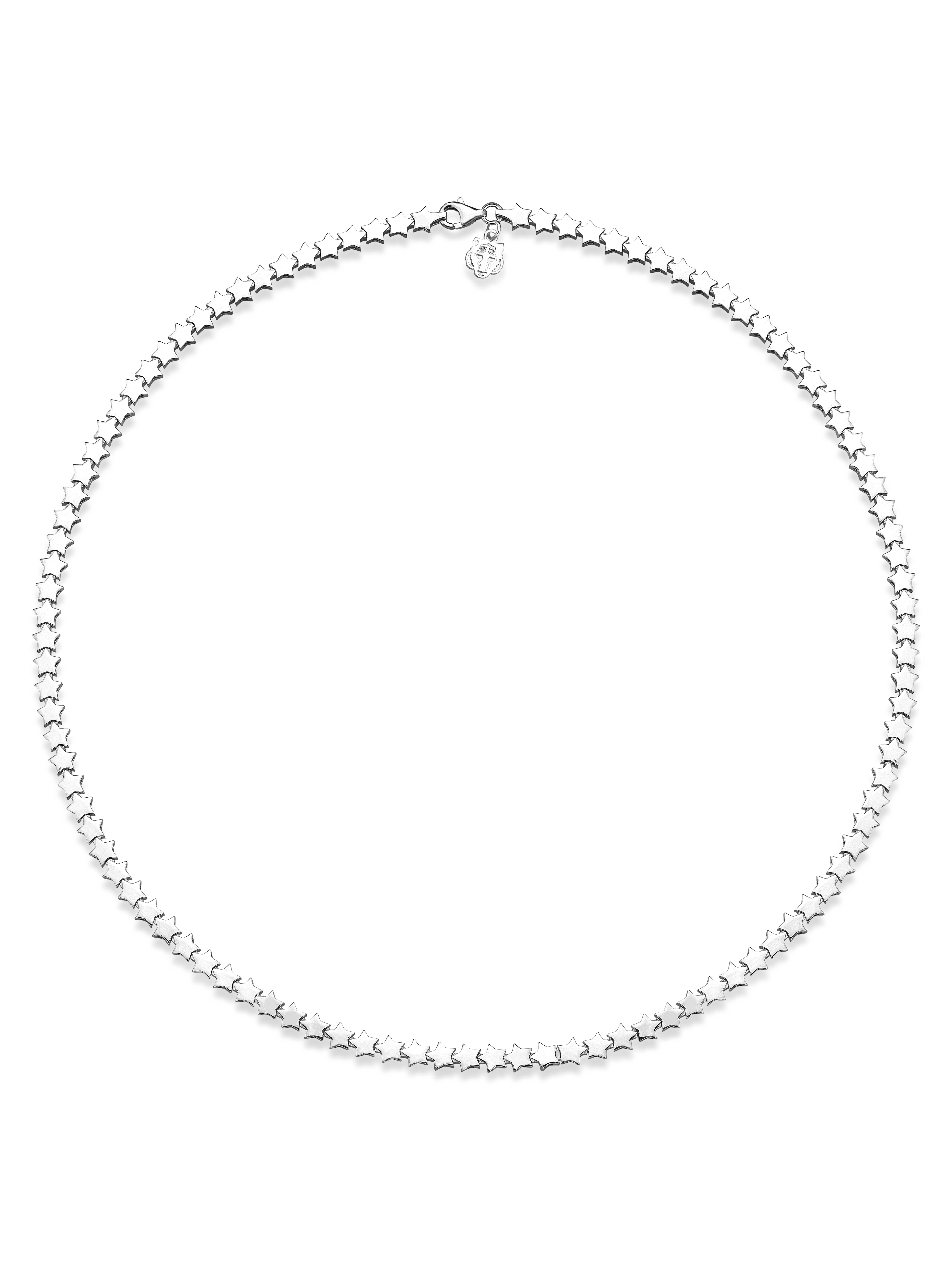 Gümüş Kaplan Charm Starly Kolye