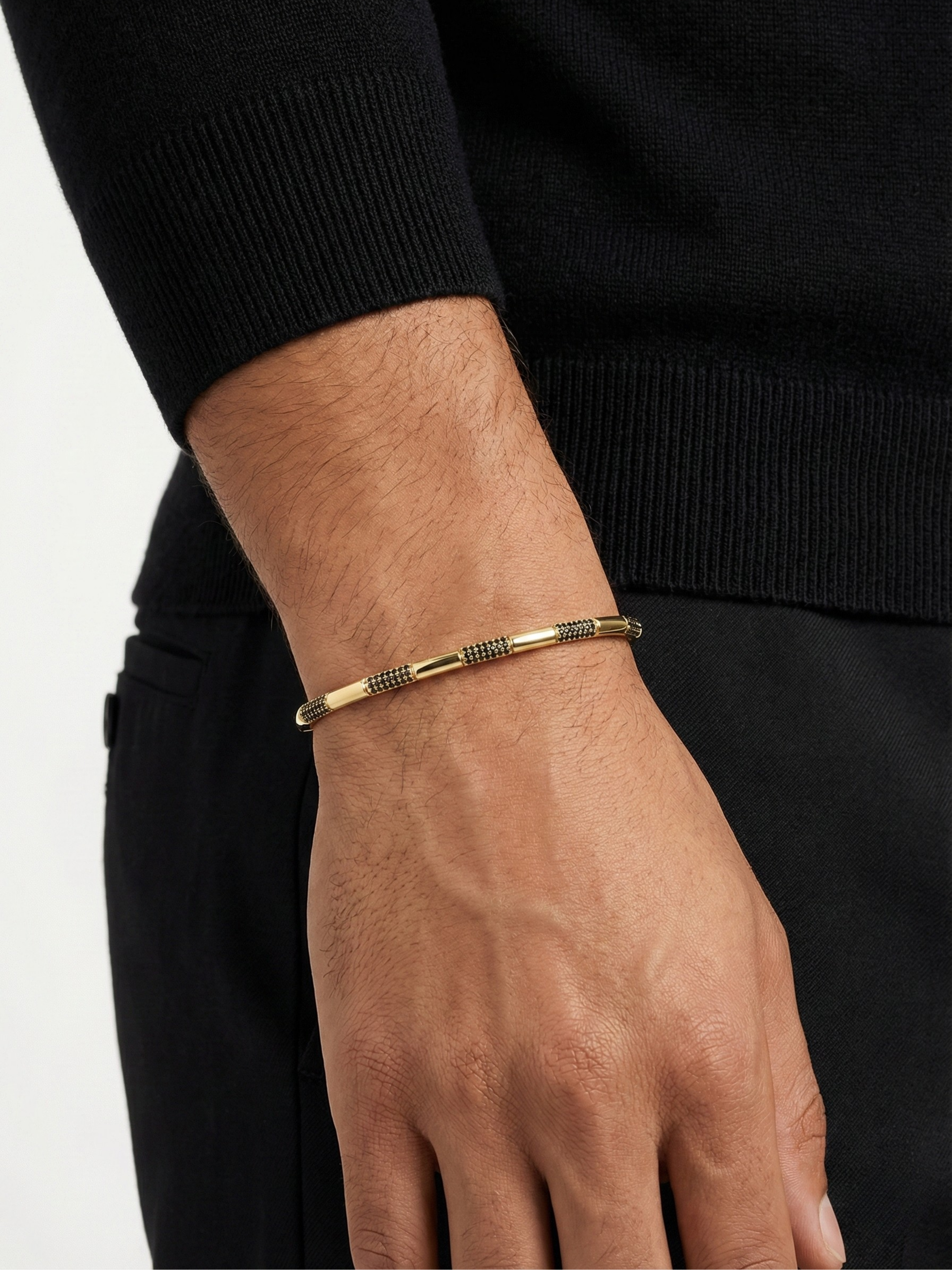 Altın Kaplama Kaplan Charm Baseline Bileklik