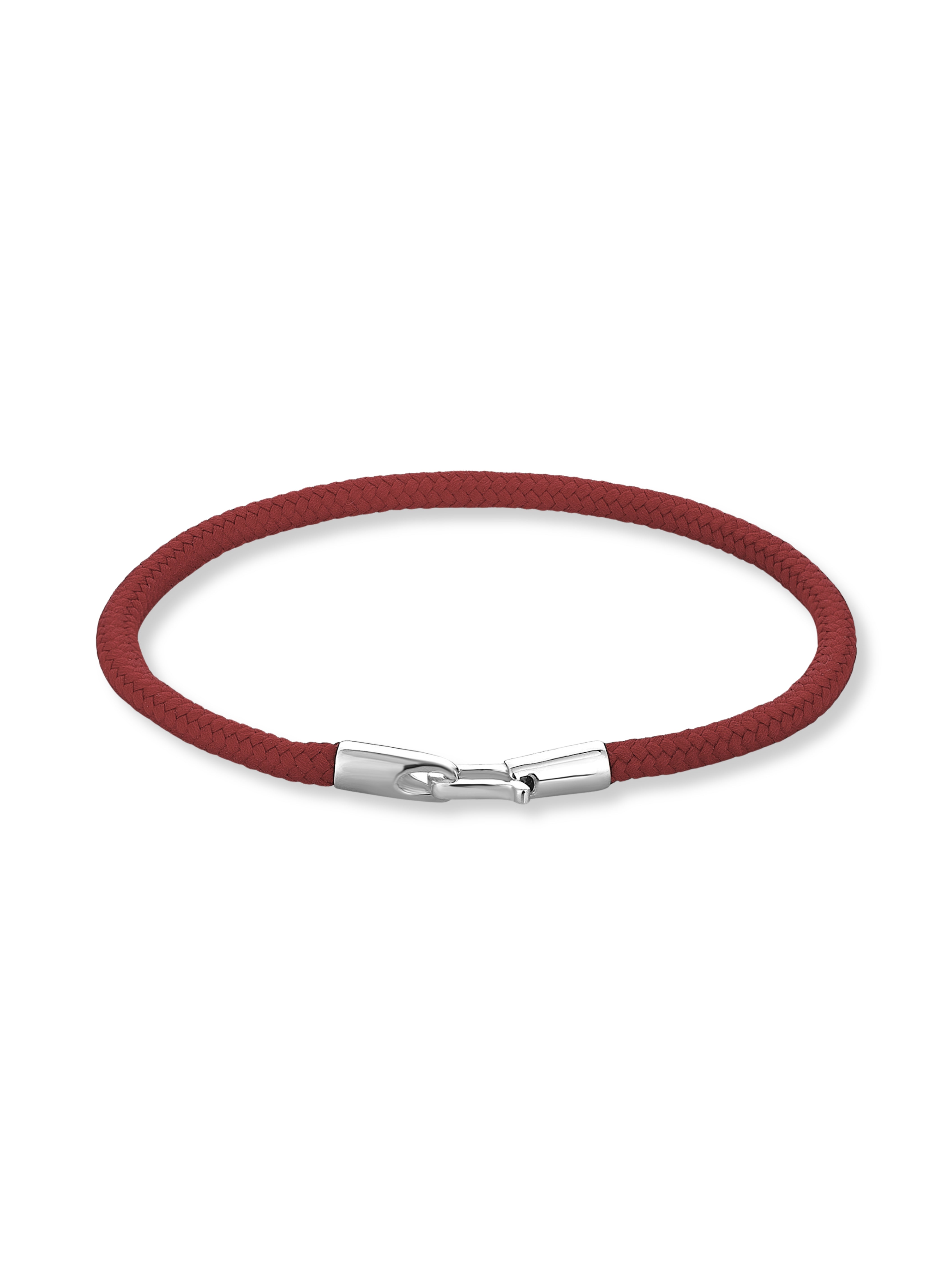 Locklink Bordo İp Bileklik