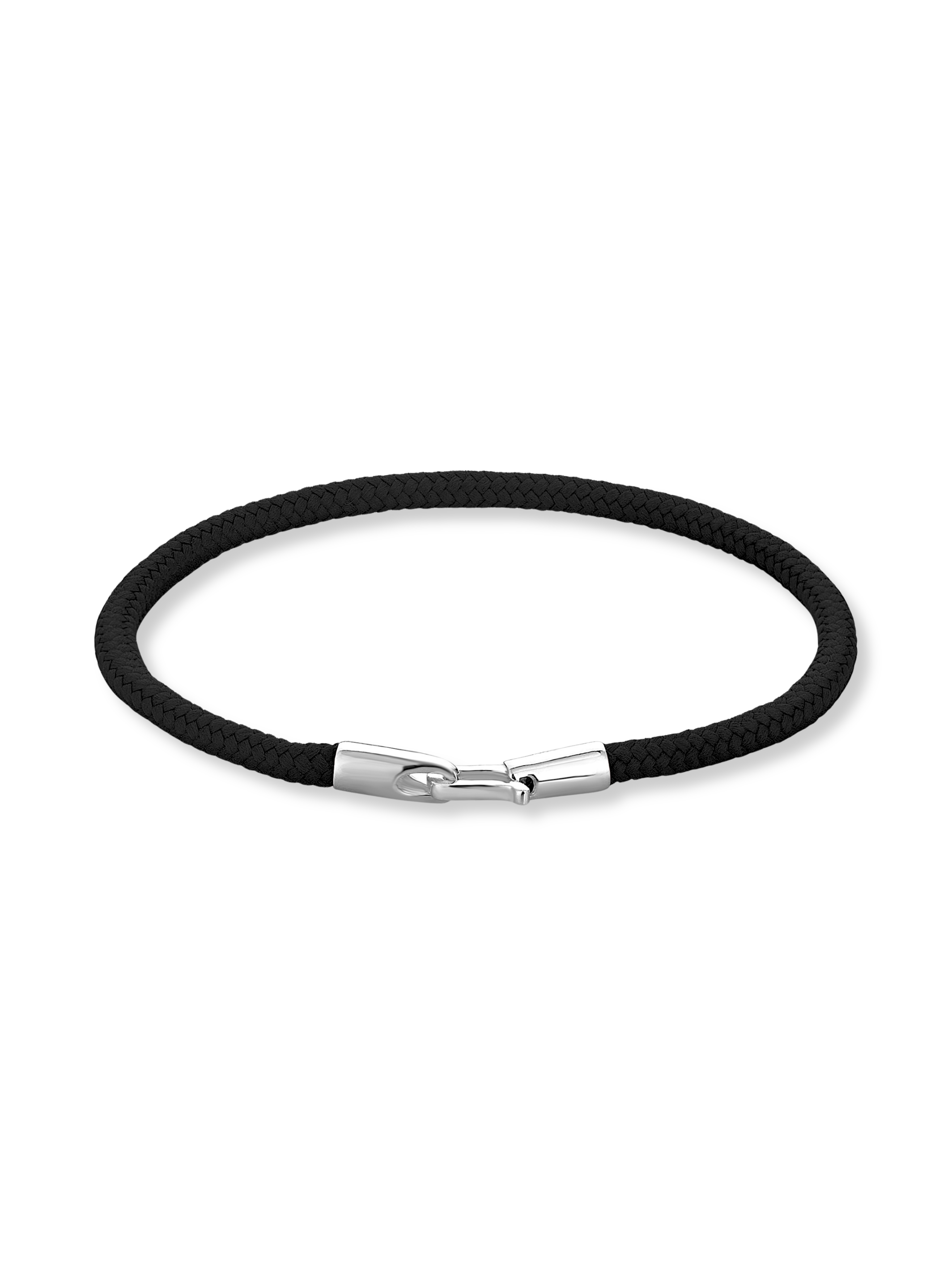 Locklink Siyah İp Bileklik
