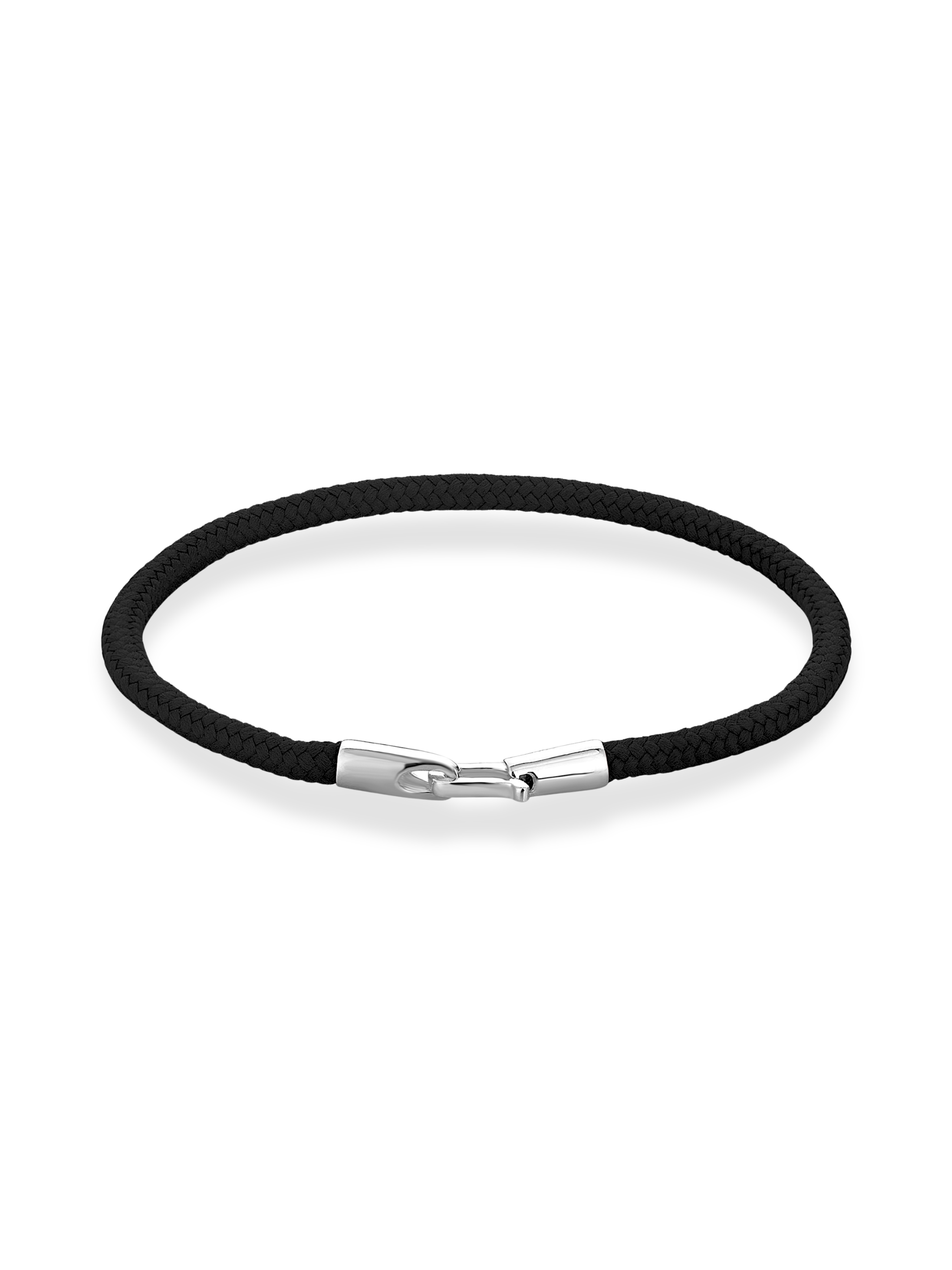 Locklink Siyah İp Bileklik