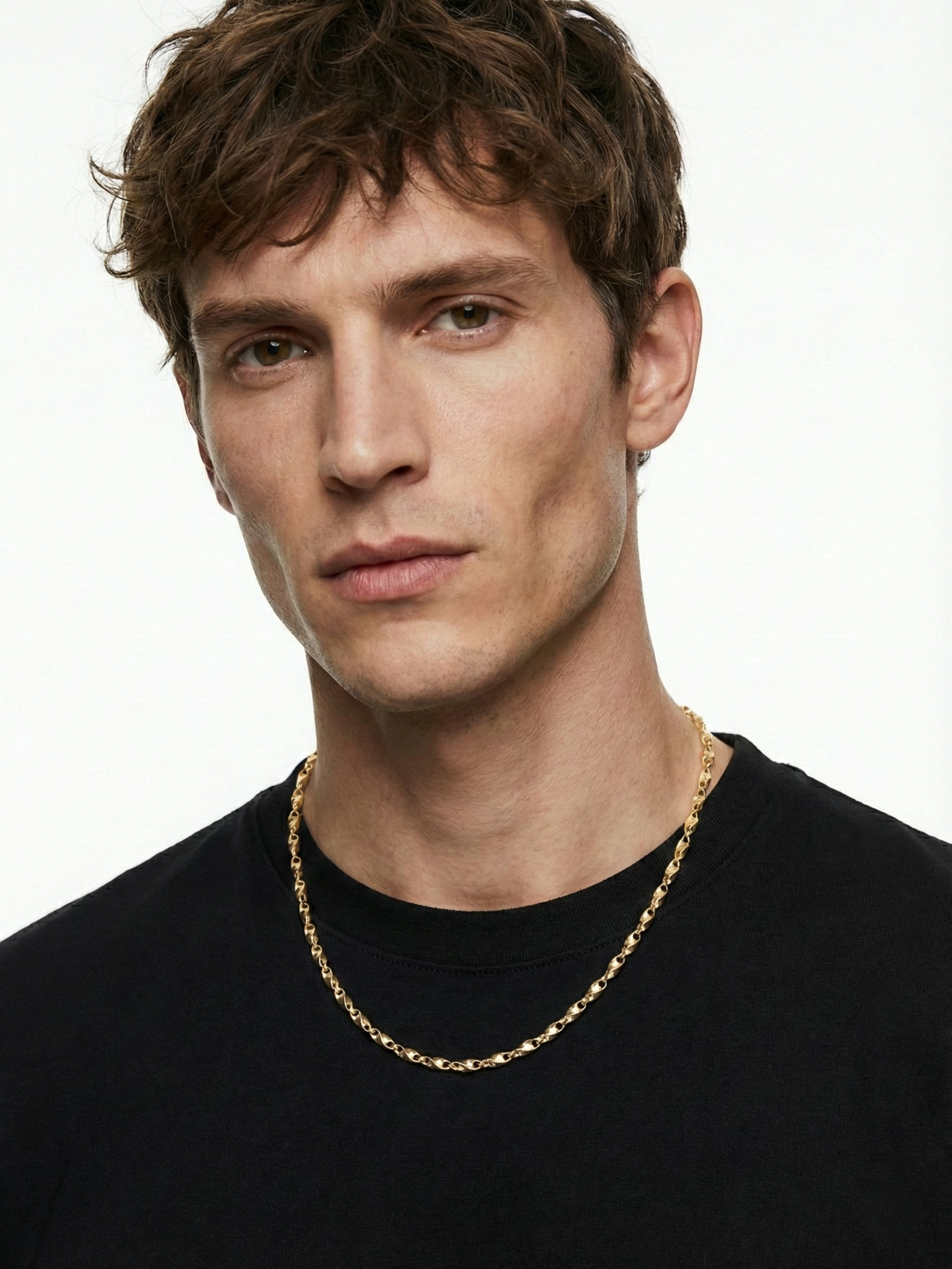 Altın Kaplan Charm Brave Kolye