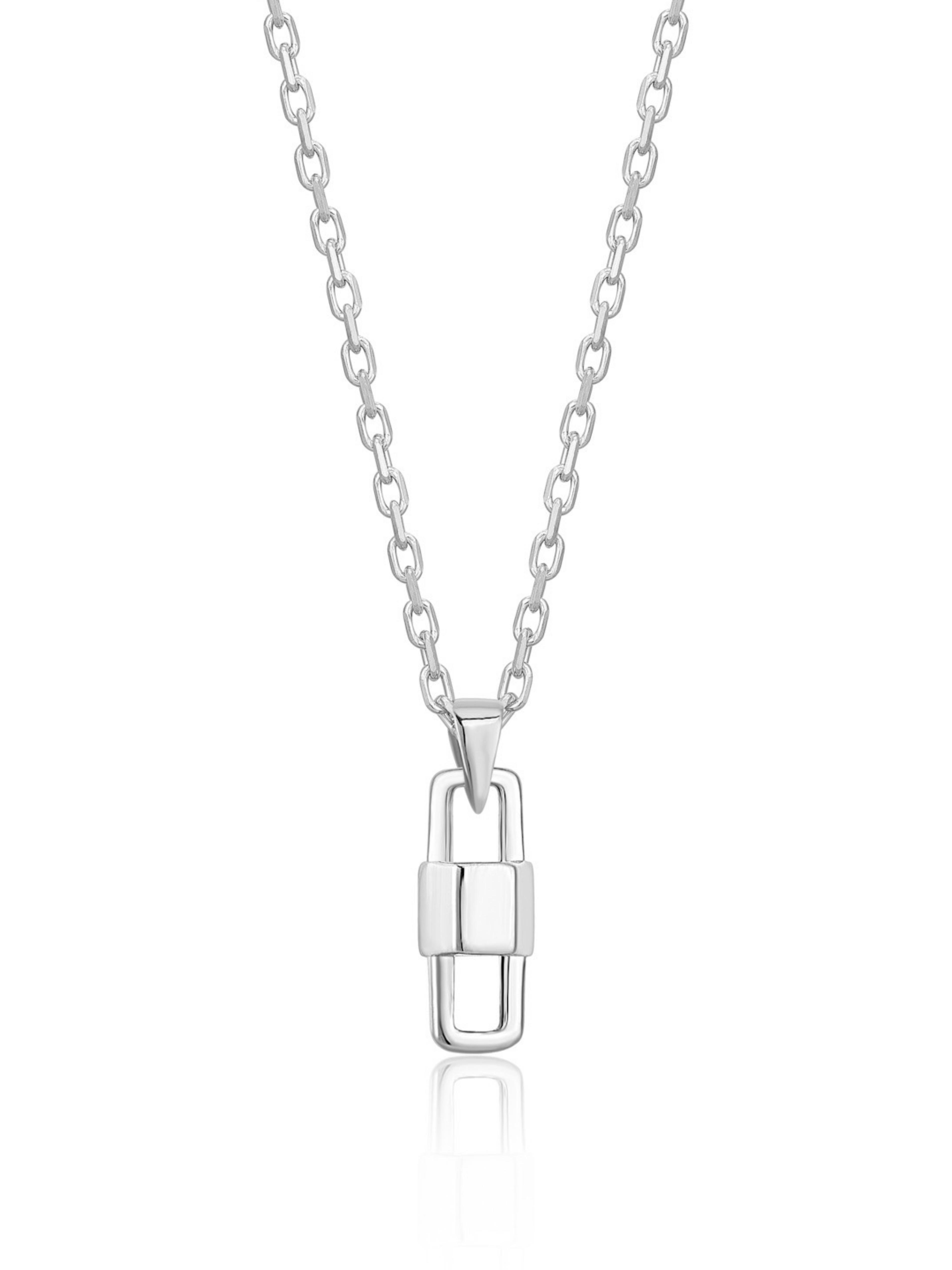 Gümüş Capsule Kolye