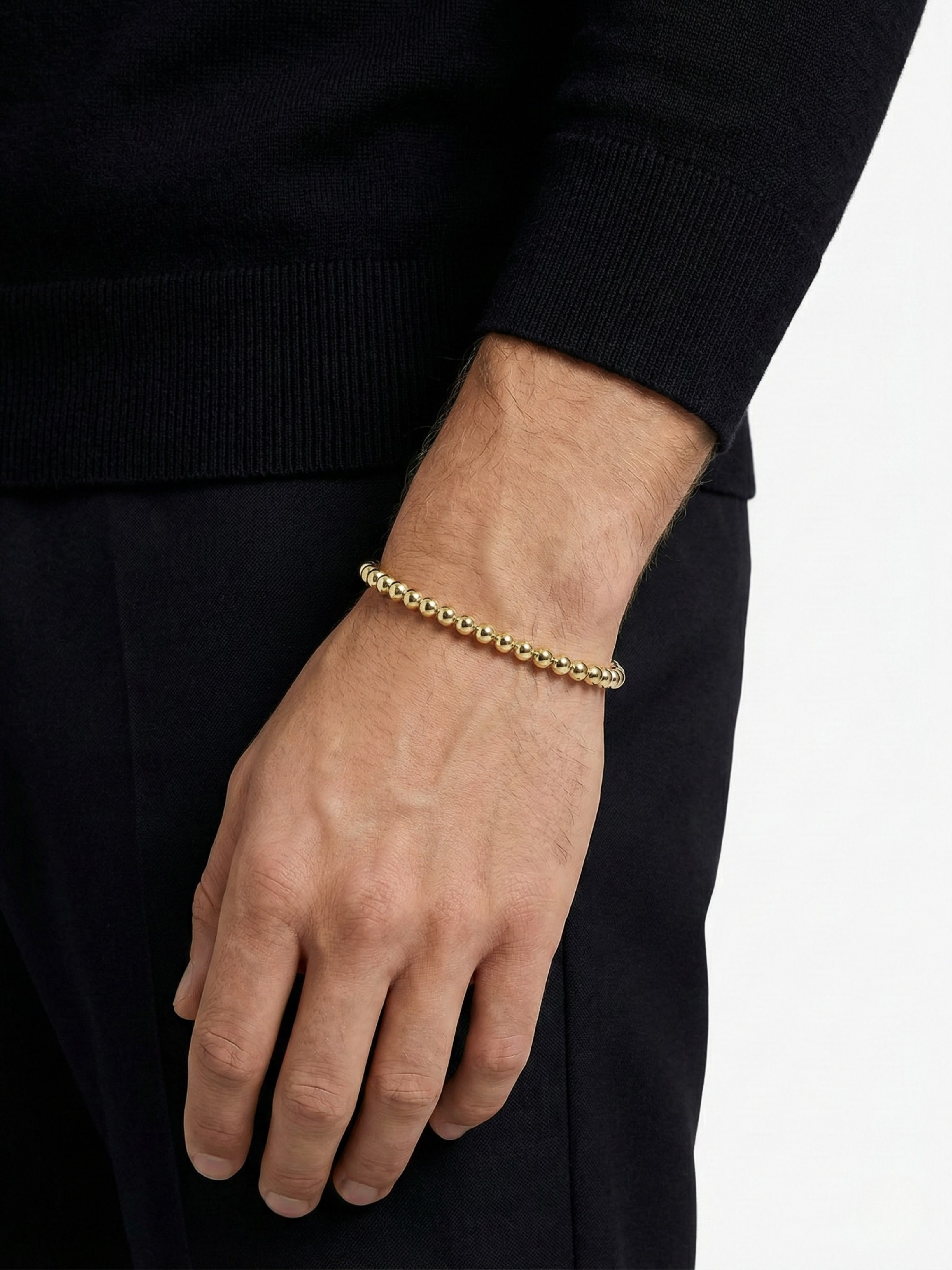 Altın Kaplama Kaplan Charm Bound Bileklik