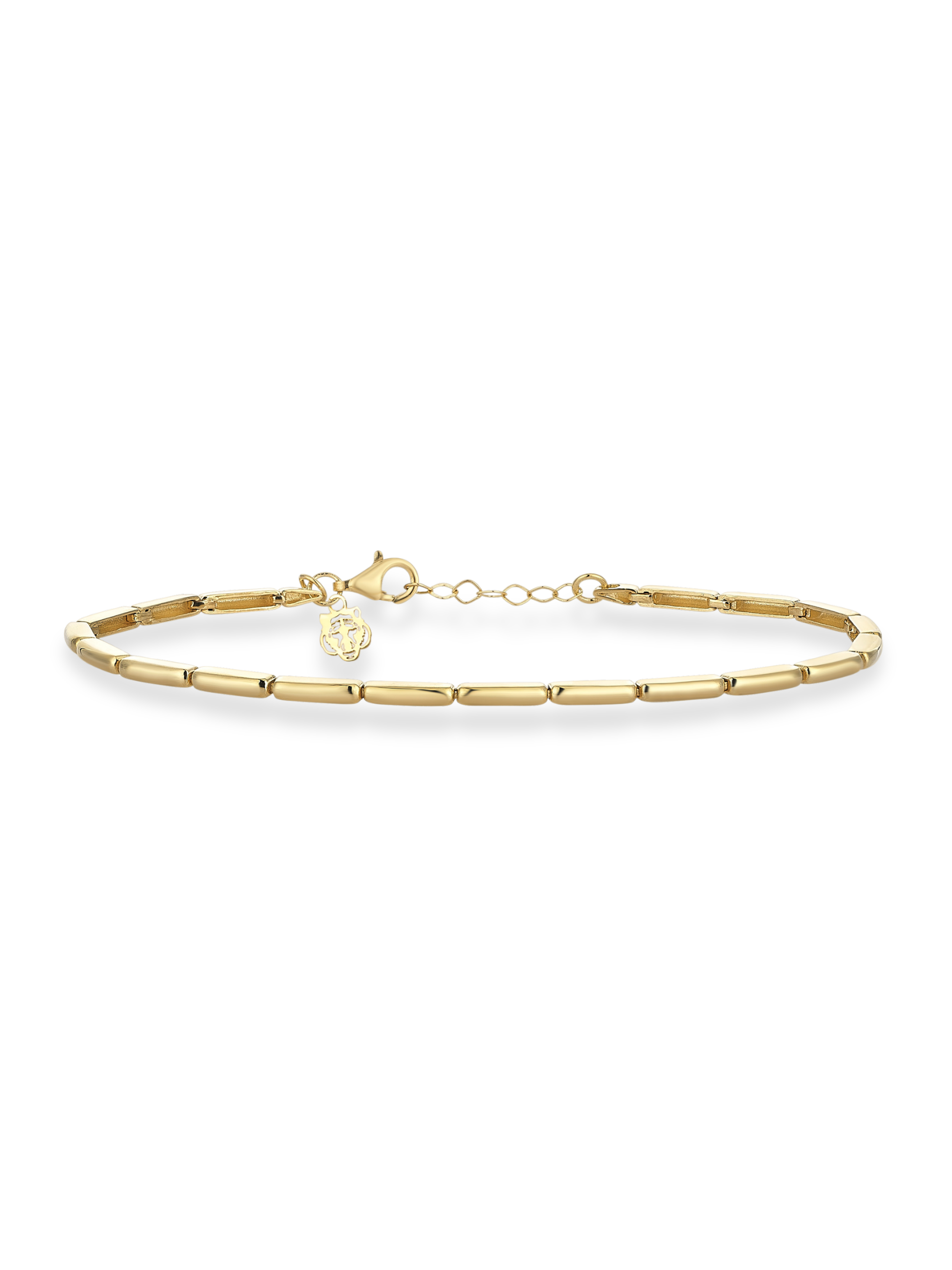 Altın Kaplama Kaplan Charm Classy Bileklik