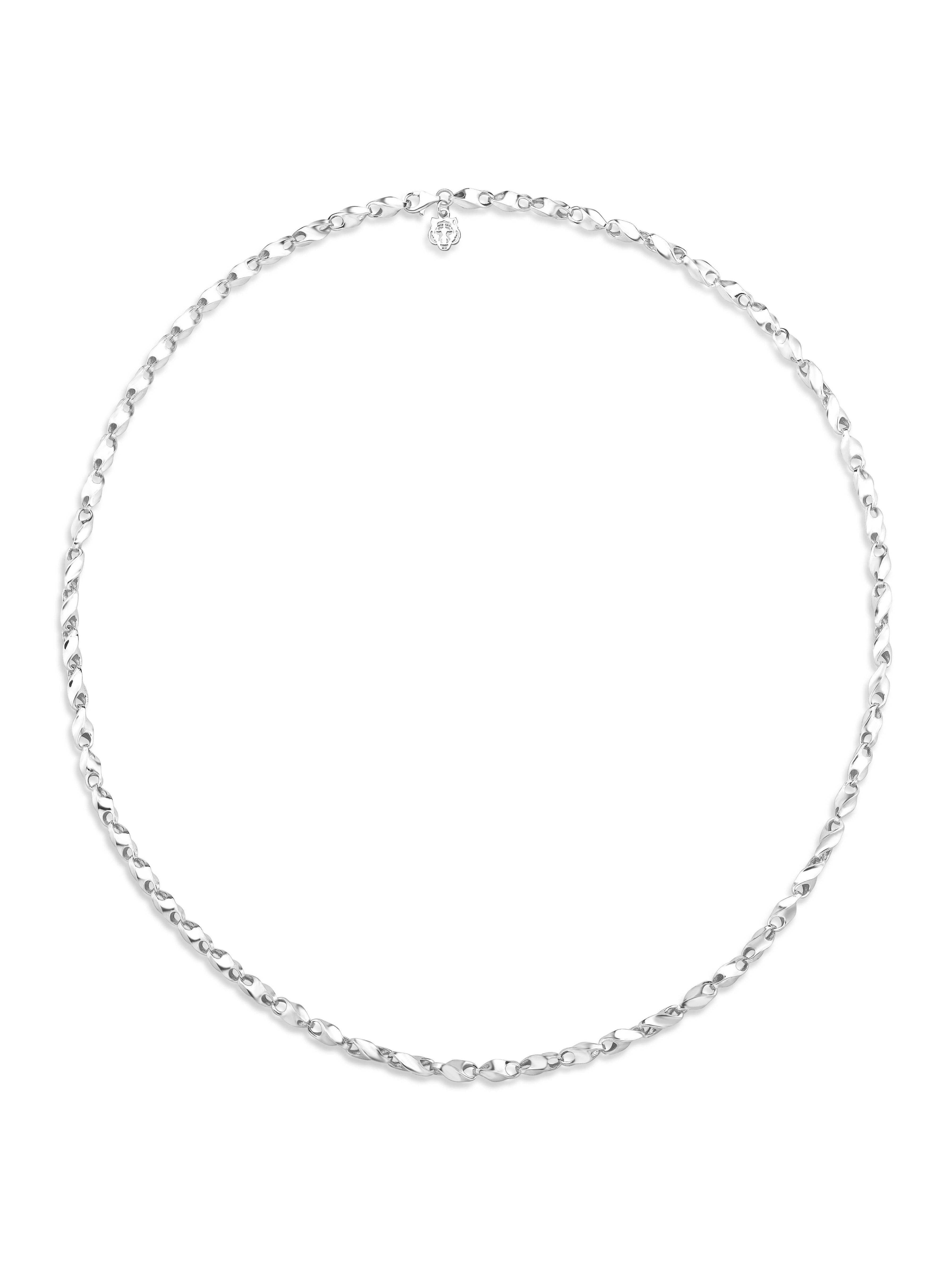 Gümüş Kaplan Charm Brave Kolye
