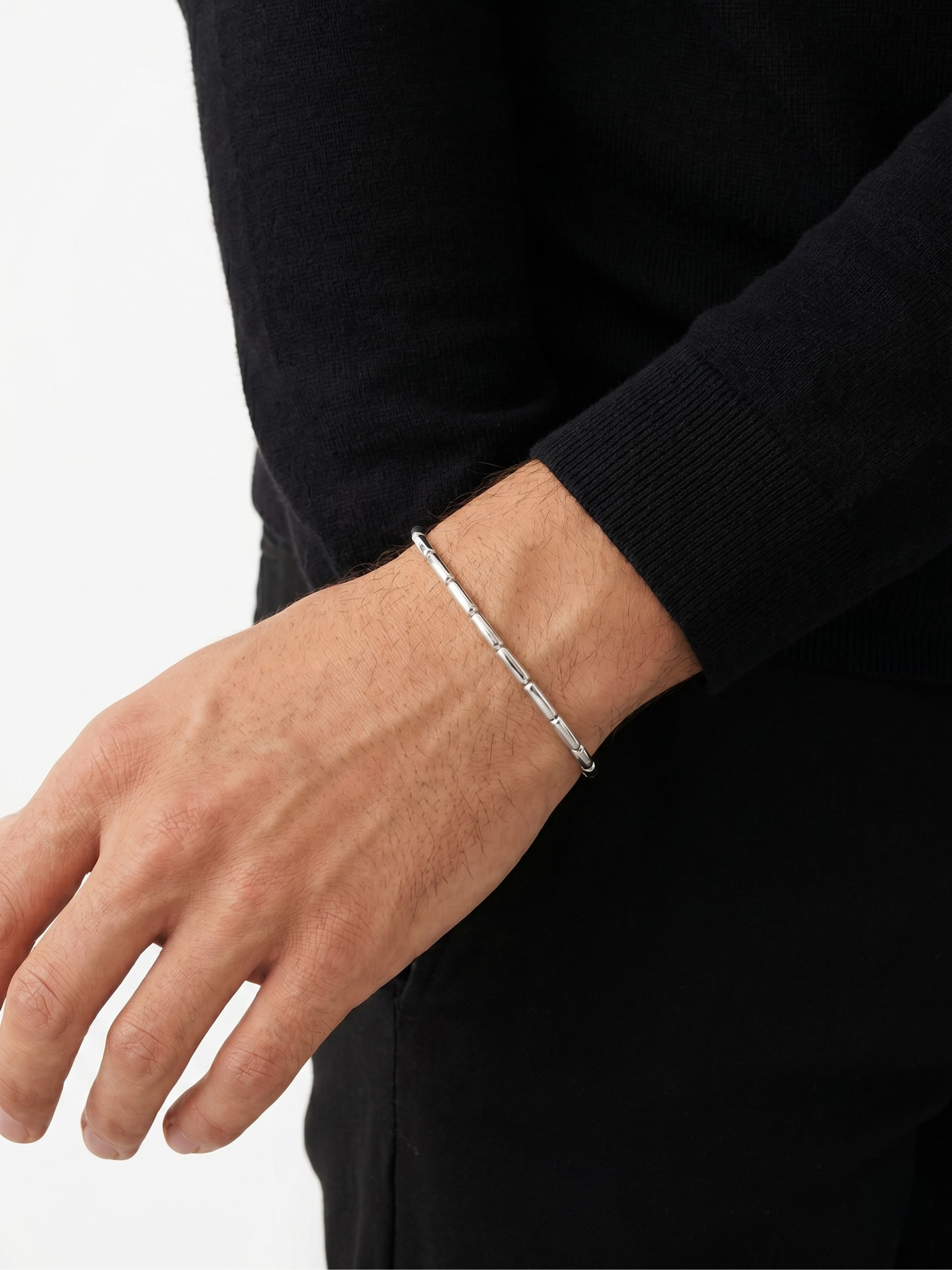 Gümüş Kaplan Charm Classy Bileklik